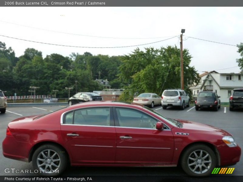 Crimson Red Pearl / Cashmere 2006 Buick Lucerne CXL