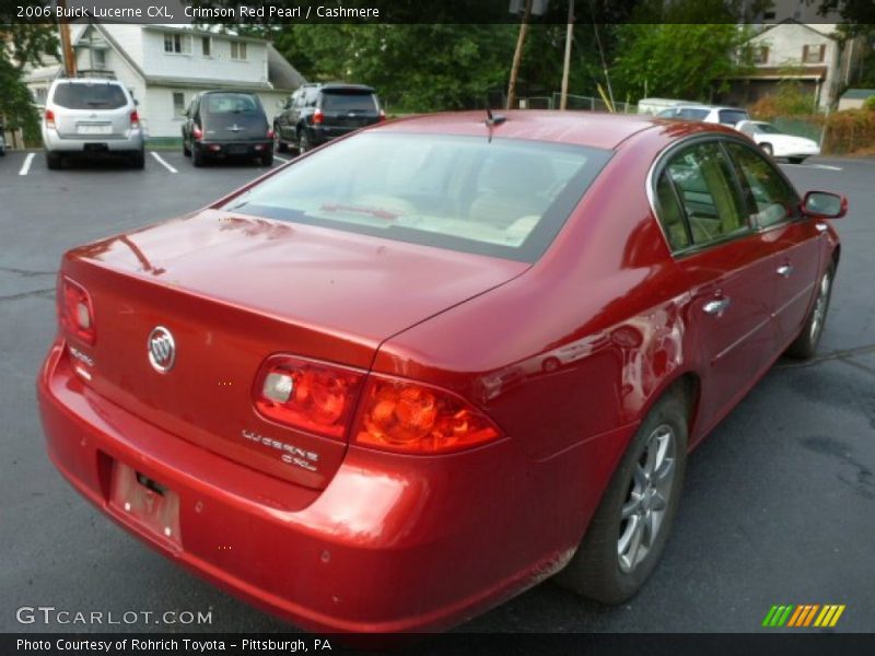 Crimson Red Pearl / Cashmere 2006 Buick Lucerne CXL