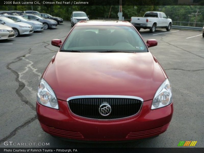 Crimson Red Pearl / Cashmere 2006 Buick Lucerne CXL