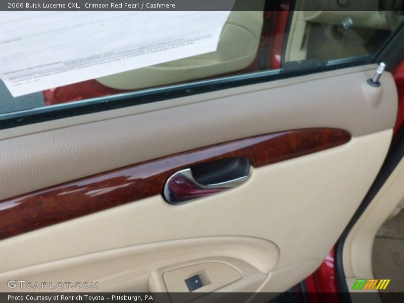 Crimson Red Pearl / Cashmere 2006 Buick Lucerne CXL