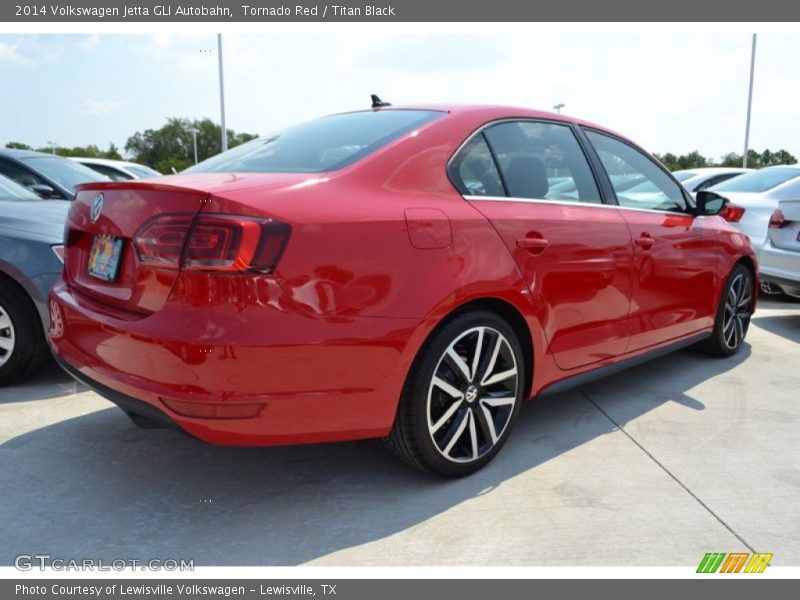 Tornado Red / Titan Black 2014 Volkswagen Jetta GLI Autobahn