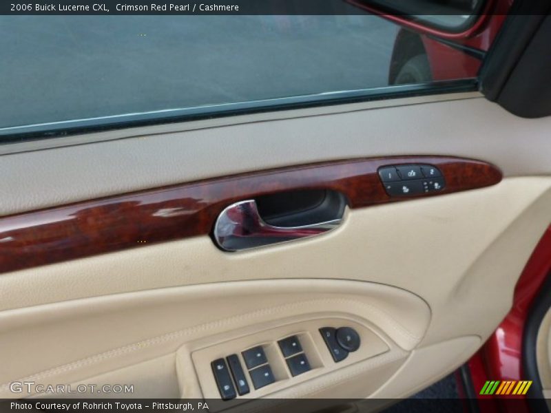 Crimson Red Pearl / Cashmere 2006 Buick Lucerne CXL