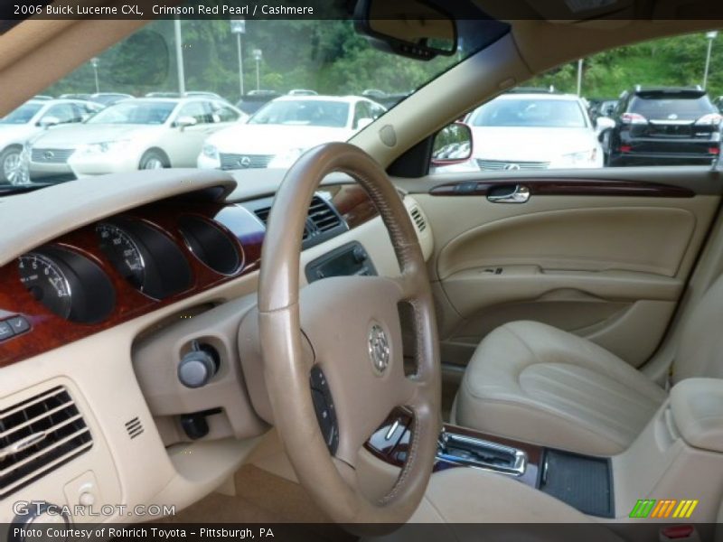 Crimson Red Pearl / Cashmere 2006 Buick Lucerne CXL