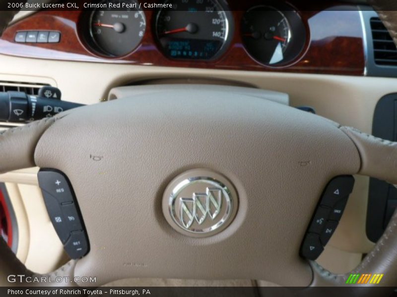 Crimson Red Pearl / Cashmere 2006 Buick Lucerne CXL