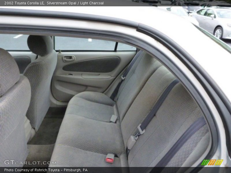 Silverstream Opal / Light Charcoal 2002 Toyota Corolla LE