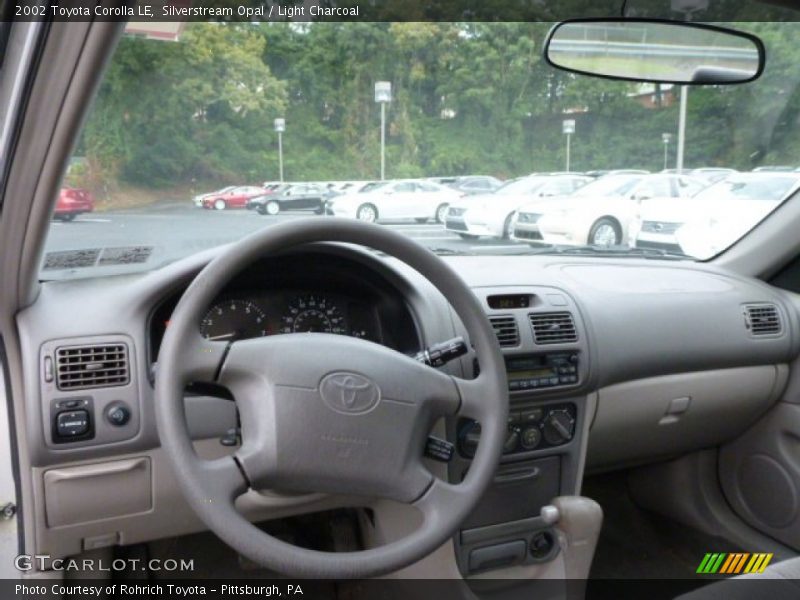 Silverstream Opal / Light Charcoal 2002 Toyota Corolla LE