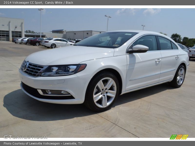 Candy White / Black 2014 Volkswagen CC Sport