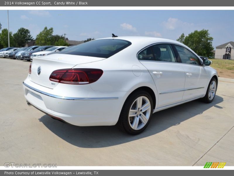 Candy White / Black 2014 Volkswagen CC Sport