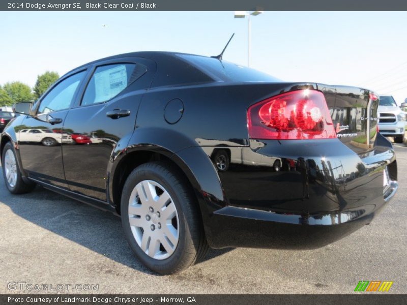 Black Clear Coat / Black 2014 Dodge Avenger SE