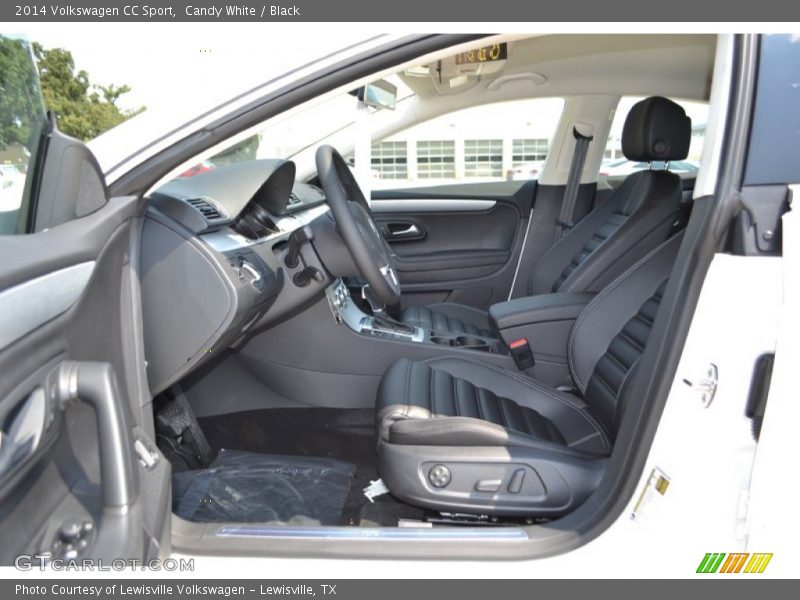 Candy White / Black 2014 Volkswagen CC Sport