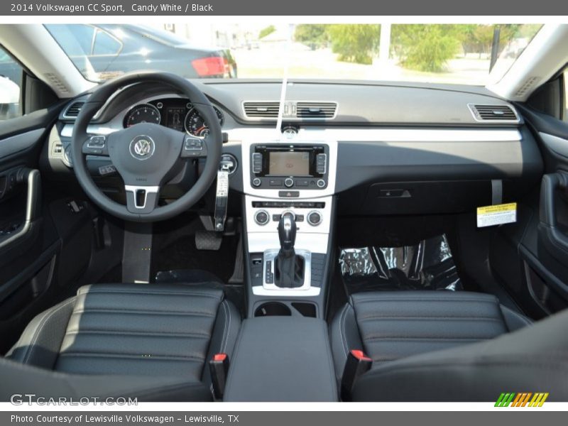 Candy White / Black 2014 Volkswagen CC Sport
