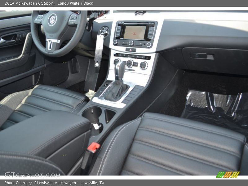 Candy White / Black 2014 Volkswagen CC Sport