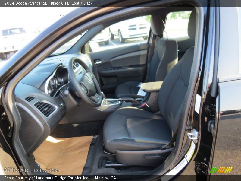 Black Clear Coat / Black 2014 Dodge Avenger SE