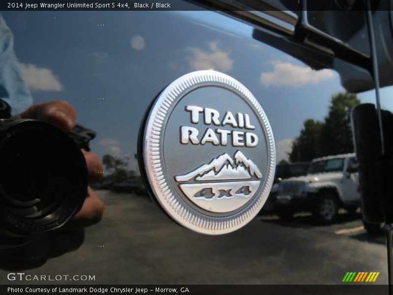 Black / Black 2014 Jeep Wrangler Unlimited Sport S 4x4