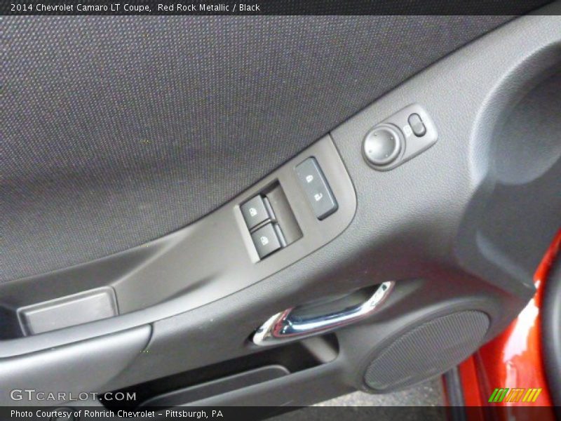 Red Rock Metallic / Black 2014 Chevrolet Camaro LT Coupe
