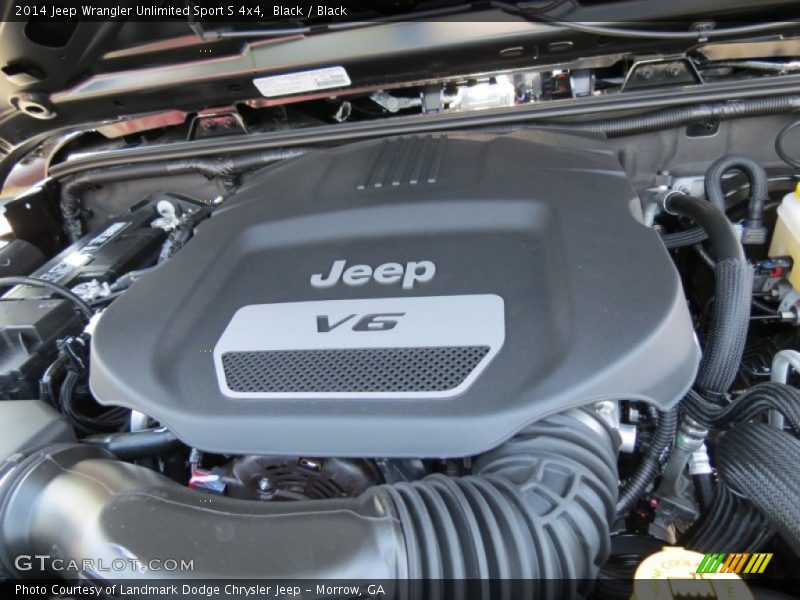 Black / Black 2014 Jeep Wrangler Unlimited Sport S 4x4