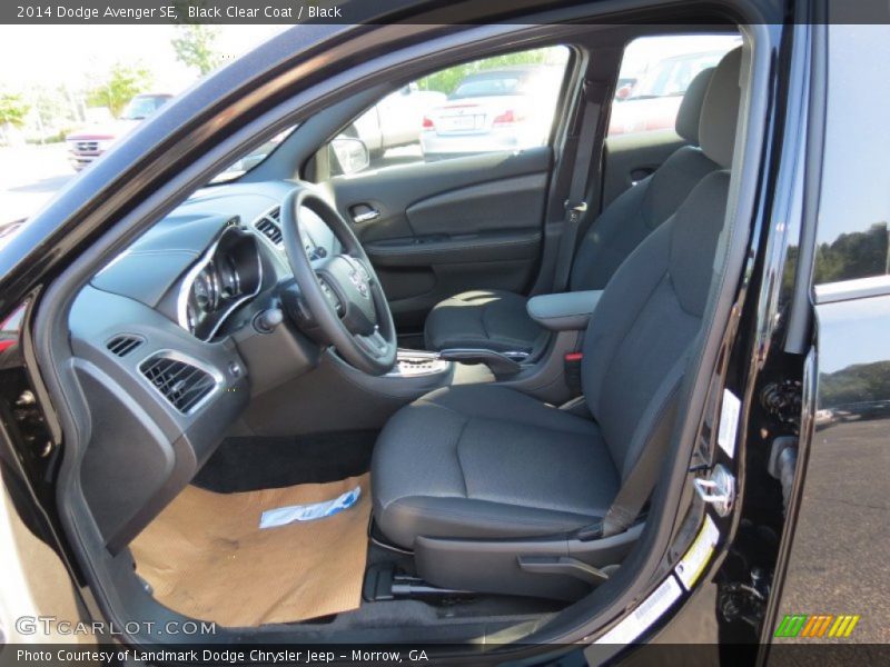 Front Seat of 2014 Avenger SE