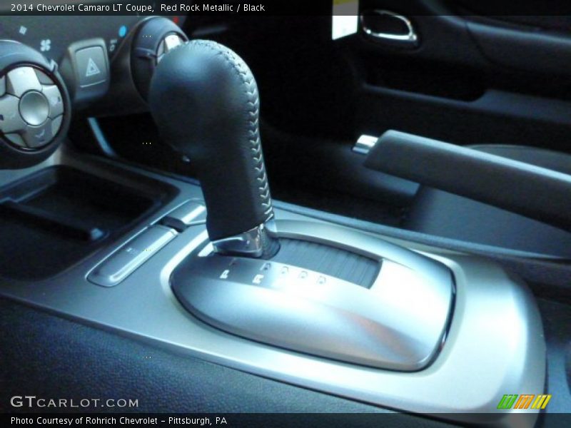 Red Rock Metallic / Black 2014 Chevrolet Camaro LT Coupe