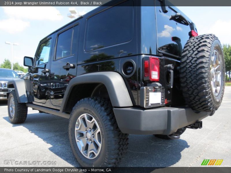 Black / Black 2014 Jeep Wrangler Unlimited Rubicon 4x4