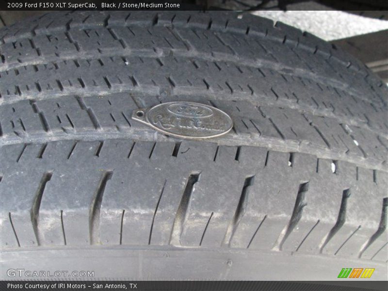 Black / Stone/Medium Stone 2009 Ford F150 XLT SuperCab