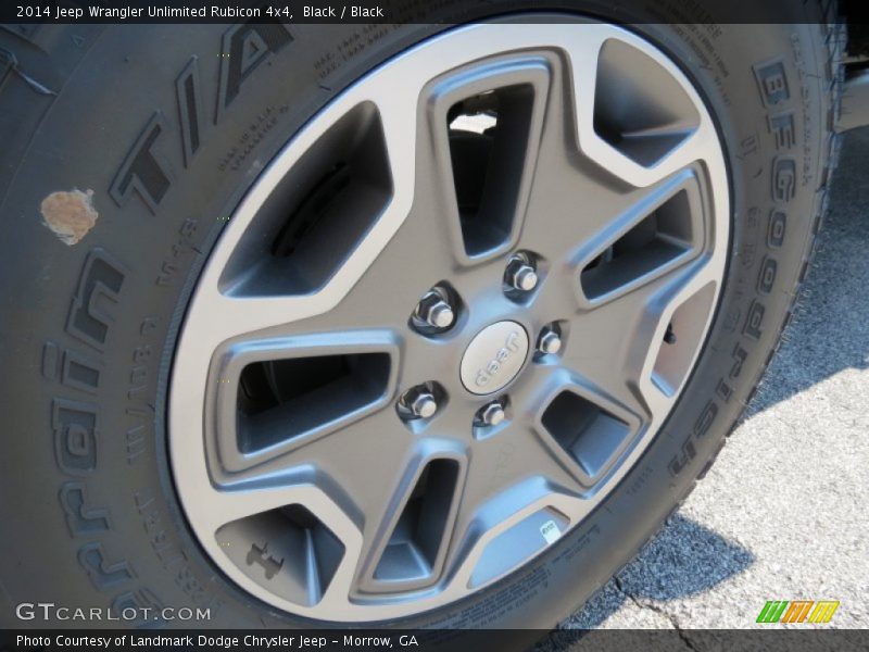  2014 Wrangler Unlimited Rubicon 4x4 Wheel