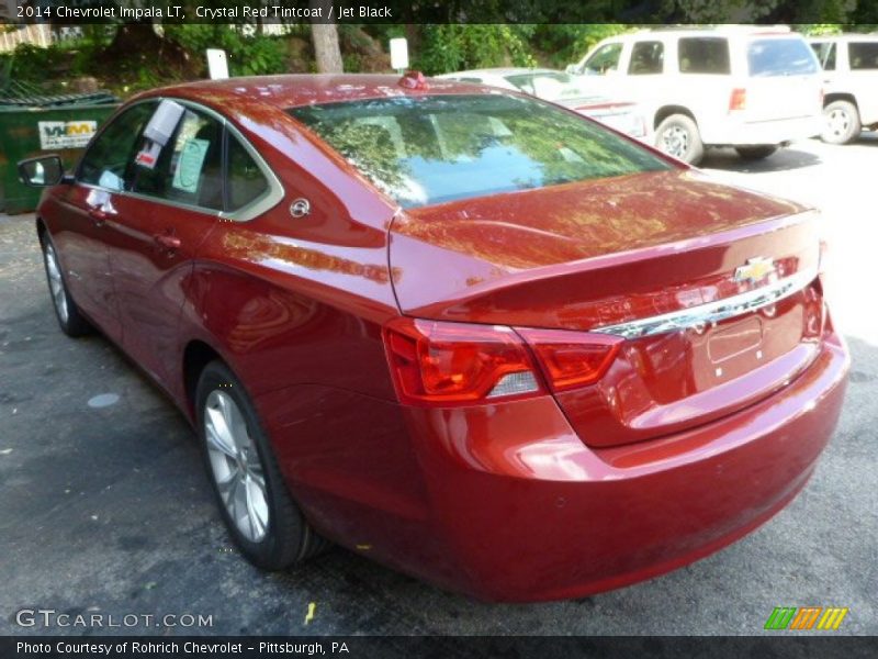 Crystal Red Tintcoat / Jet Black 2014 Chevrolet Impala LT