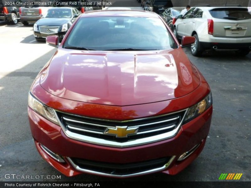 Crystal Red Tintcoat / Jet Black 2014 Chevrolet Impala LT