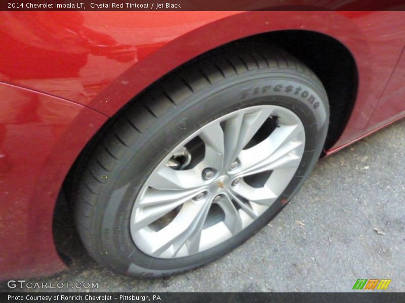 Crystal Red Tintcoat / Jet Black 2014 Chevrolet Impala LT