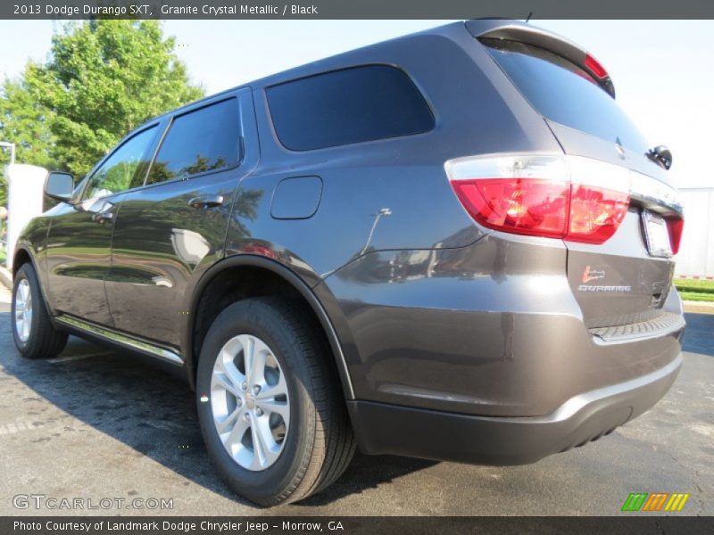 Granite Crystal Metallic / Black 2013 Dodge Durango SXT