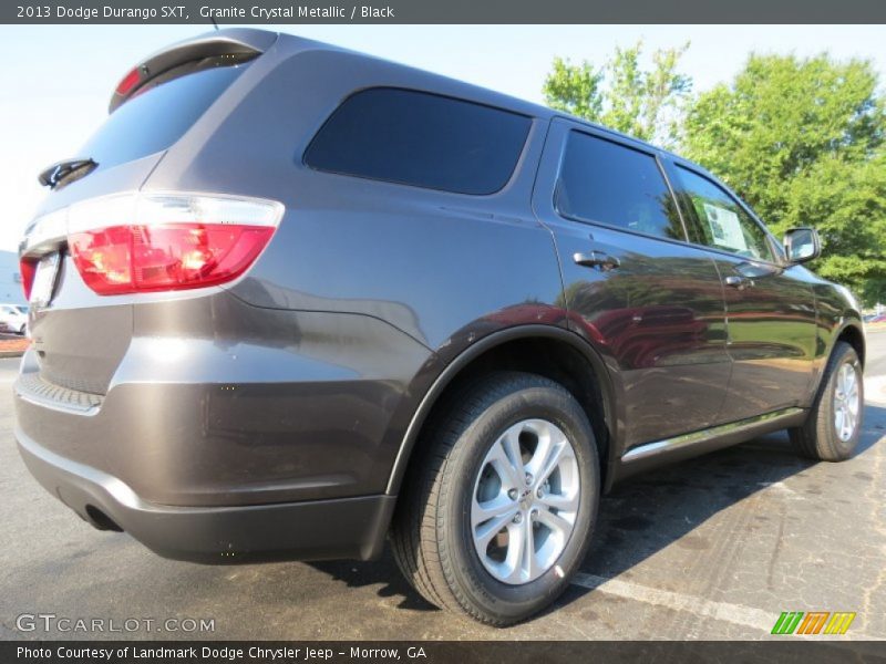 Granite Crystal Metallic / Black 2013 Dodge Durango SXT