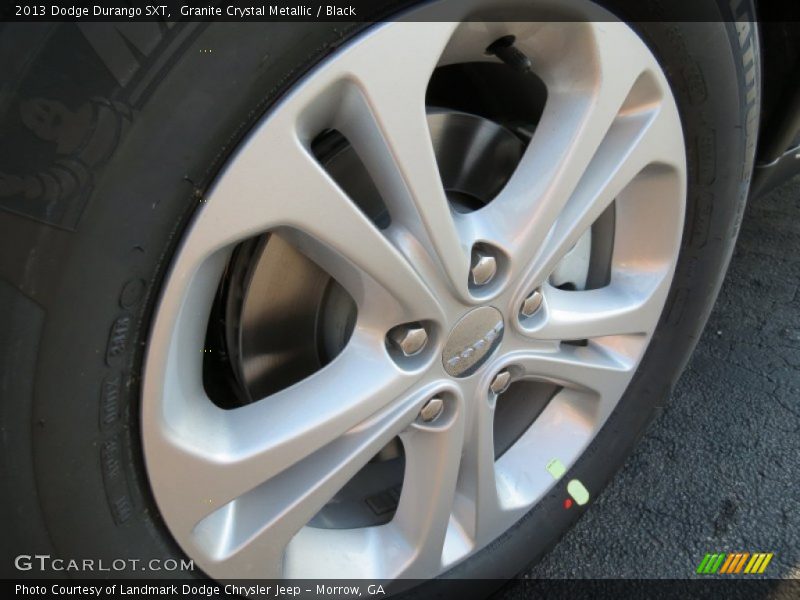 Granite Crystal Metallic / Black 2013 Dodge Durango SXT