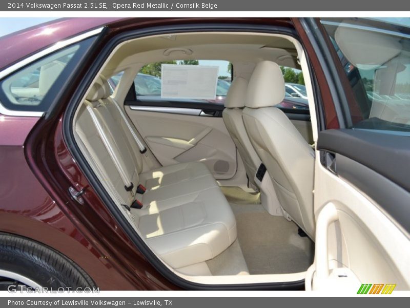 Opera Red Metallic / Cornsilk Beige 2014 Volkswagen Passat 2.5L SE