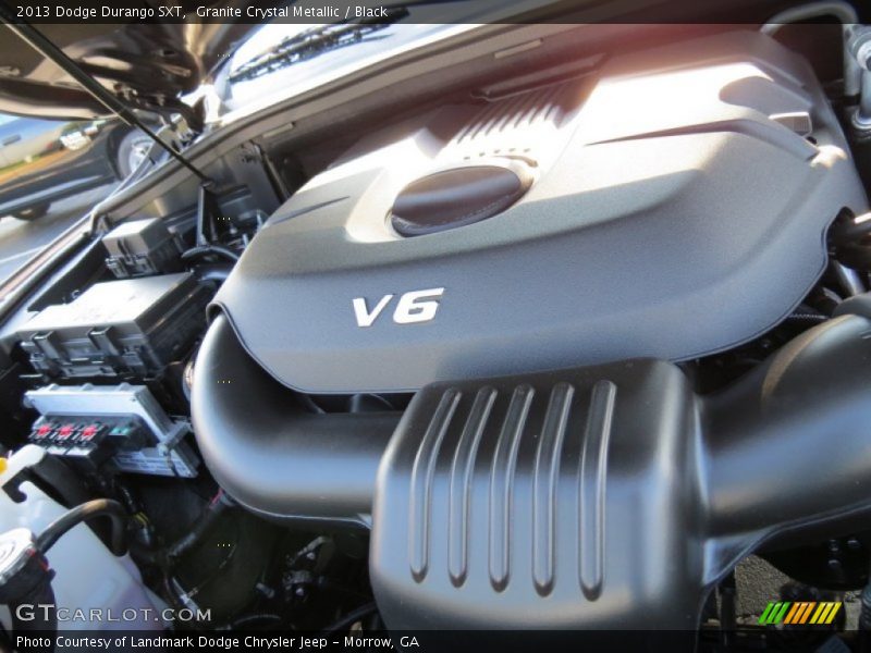 Granite Crystal Metallic / Black 2013 Dodge Durango SXT