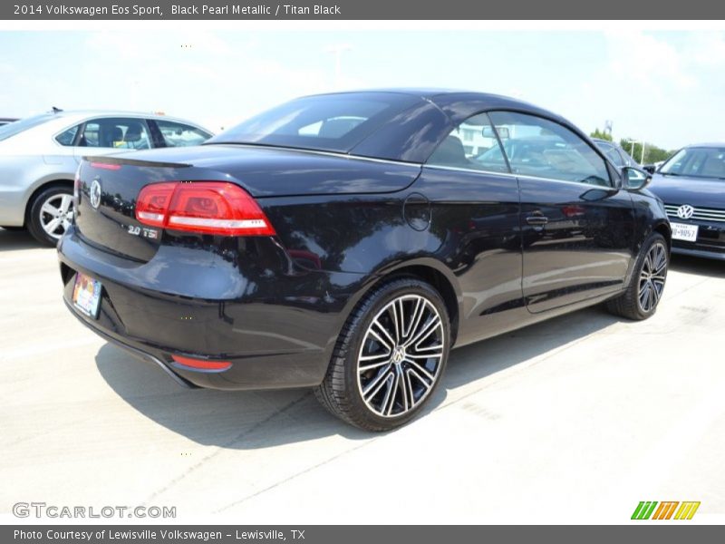 Black Pearl Metallic / Titan Black 2014 Volkswagen Eos Sport