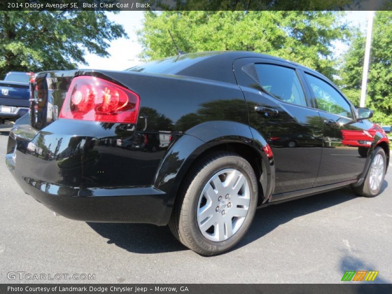 Black Clear Coat / Black 2014 Dodge Avenger SE