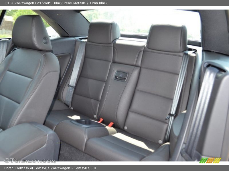 Rear Seat of 2014 Eos Sport