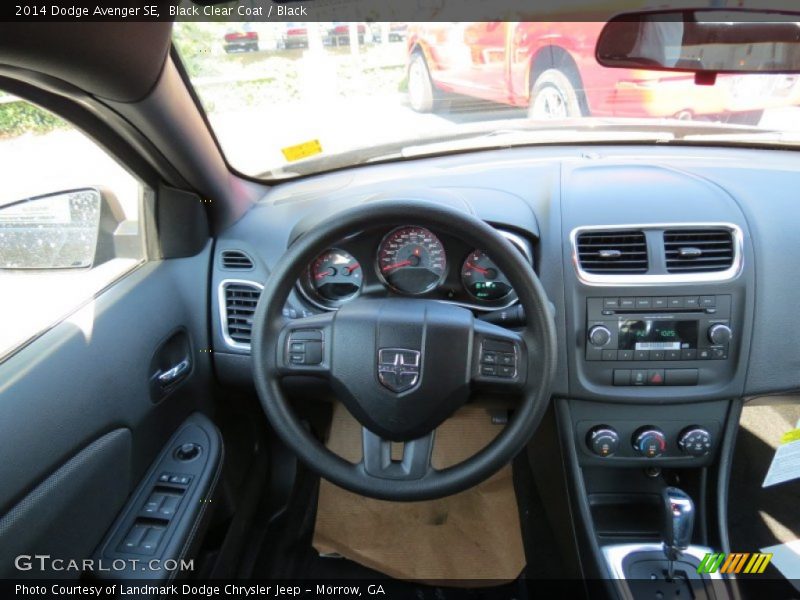 Black Clear Coat / Black 2014 Dodge Avenger SE