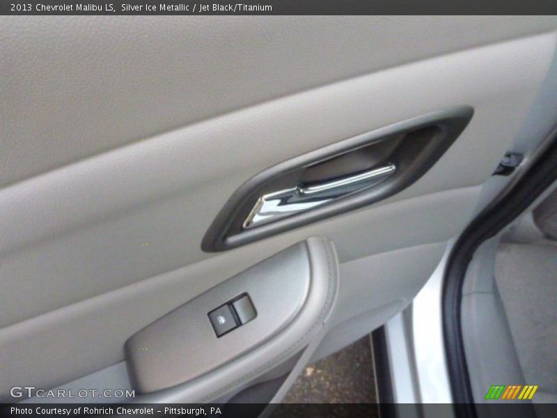 Silver Ice Metallic / Jet Black/Titanium 2013 Chevrolet Malibu LS
