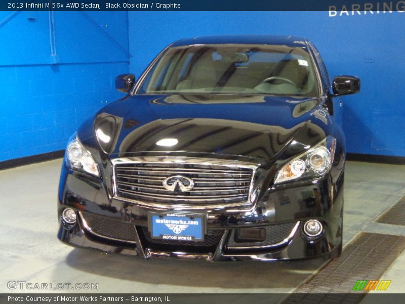 Black Obsidian / Graphite 2013 Infiniti M 56x AWD Sedan