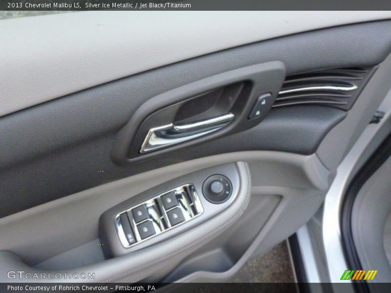 Silver Ice Metallic / Jet Black/Titanium 2013 Chevrolet Malibu LS