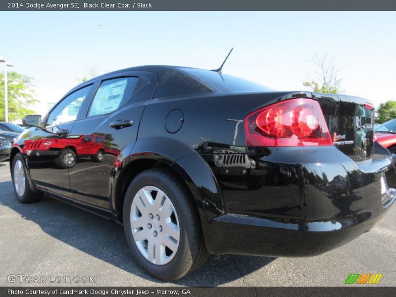 Black Clear Coat / Black 2014 Dodge Avenger SE
