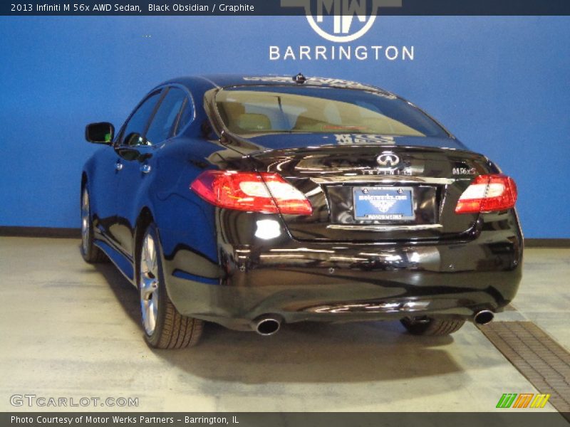Black Obsidian / Graphite 2013 Infiniti M 56x AWD Sedan