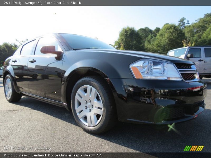 Black Clear Coat / Black 2014 Dodge Avenger SE