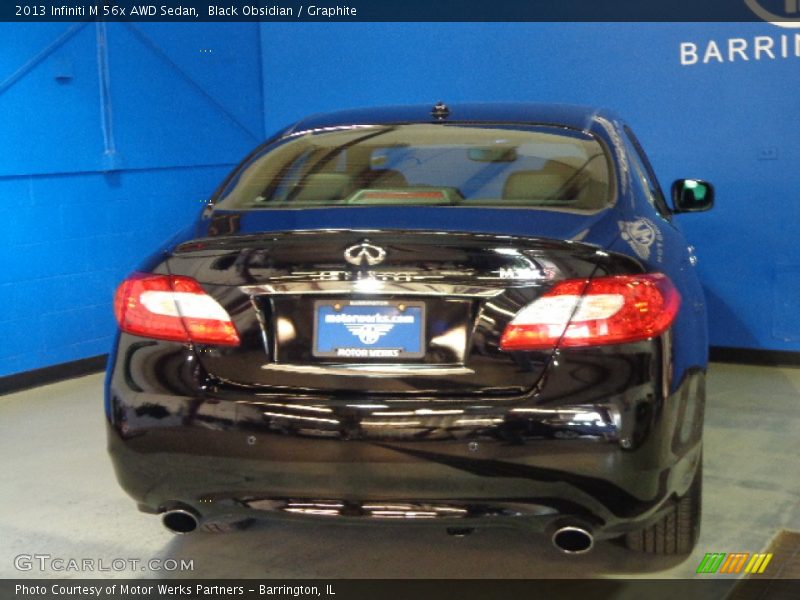 Black Obsidian / Graphite 2013 Infiniti M 56x AWD Sedan