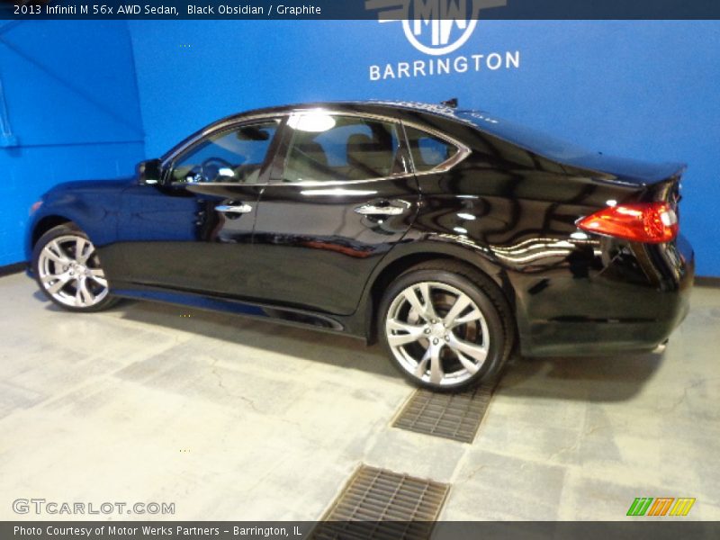 Black Obsidian / Graphite 2013 Infiniti M 56x AWD Sedan