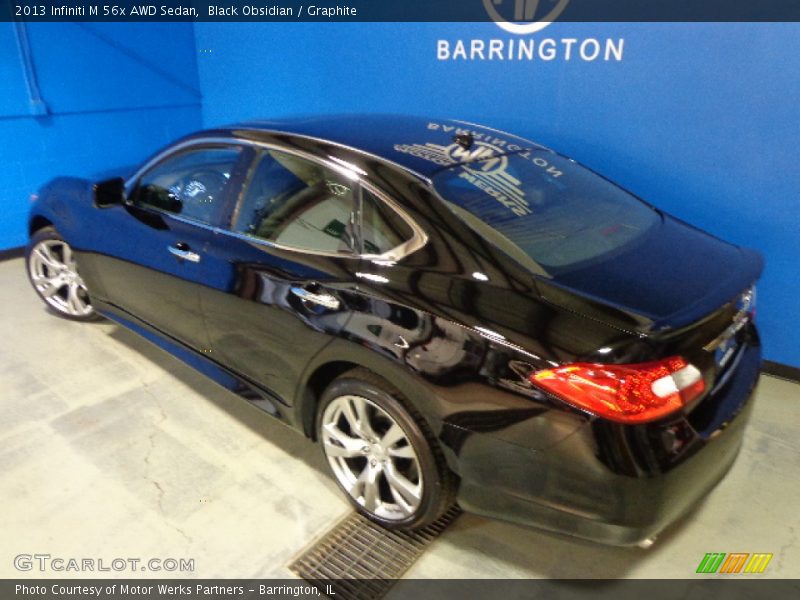 Black Obsidian / Graphite 2013 Infiniti M 56x AWD Sedan