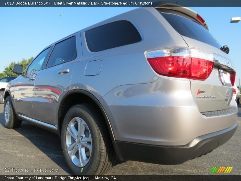 Billet Silver Metallic / Dark Graystone/Medium Graystone 2013 Dodge Durango SXT