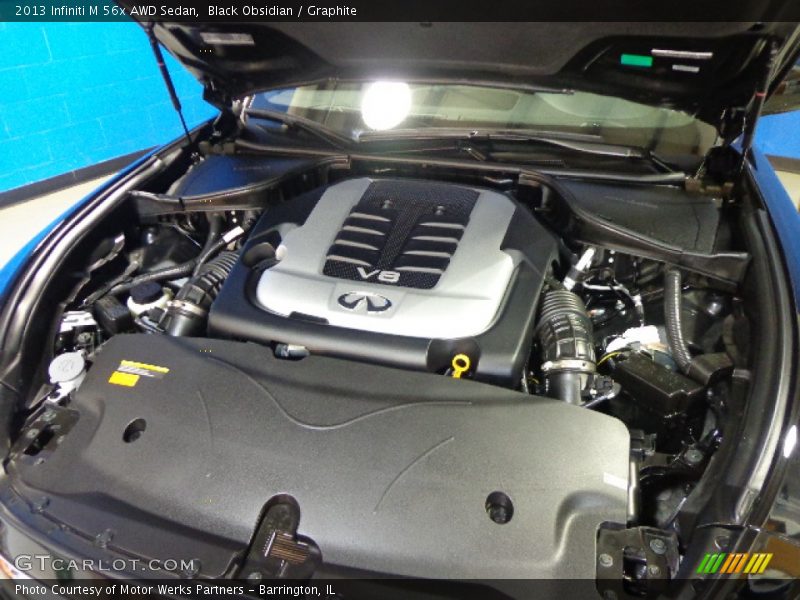  2013 M 56x AWD Sedan Engine - 5.6 Liter DOHC 32-Valve CVTCS V8