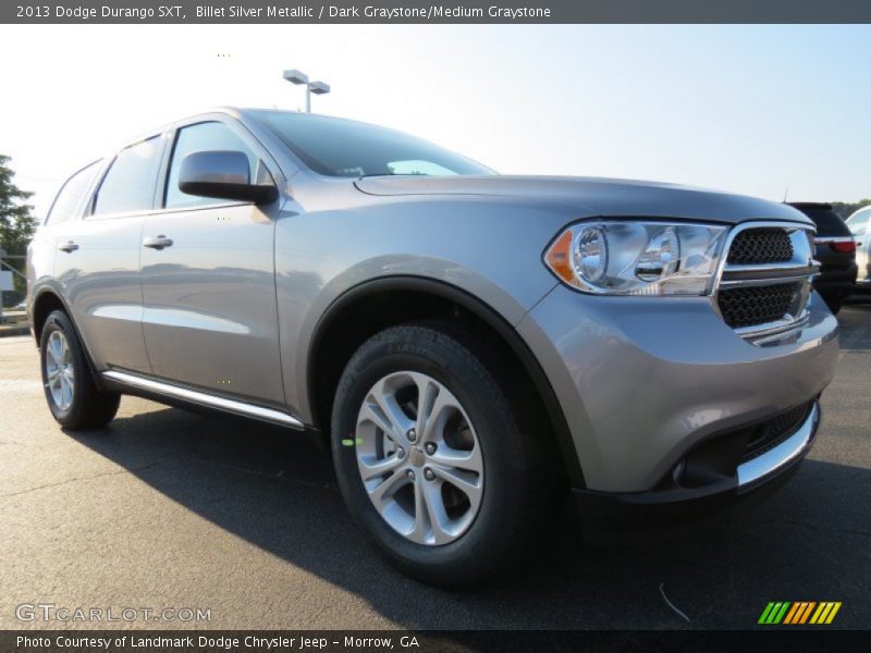 Billet Silver Metallic / Dark Graystone/Medium Graystone 2013 Dodge Durango SXT