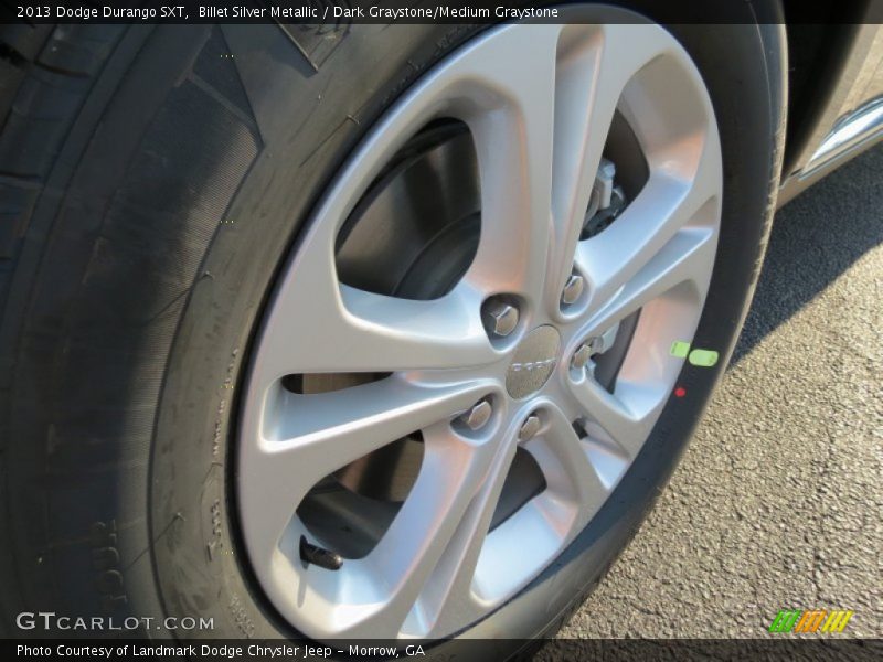 Billet Silver Metallic / Dark Graystone/Medium Graystone 2013 Dodge Durango SXT